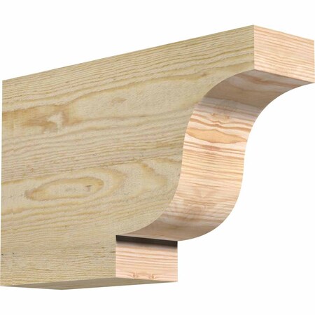 Ekena Millwork Newport Rough Sawn Rafter Tail, Douglas Fir, 4"W x 10"H x 16"L RFT04X10X16NEW00RDF